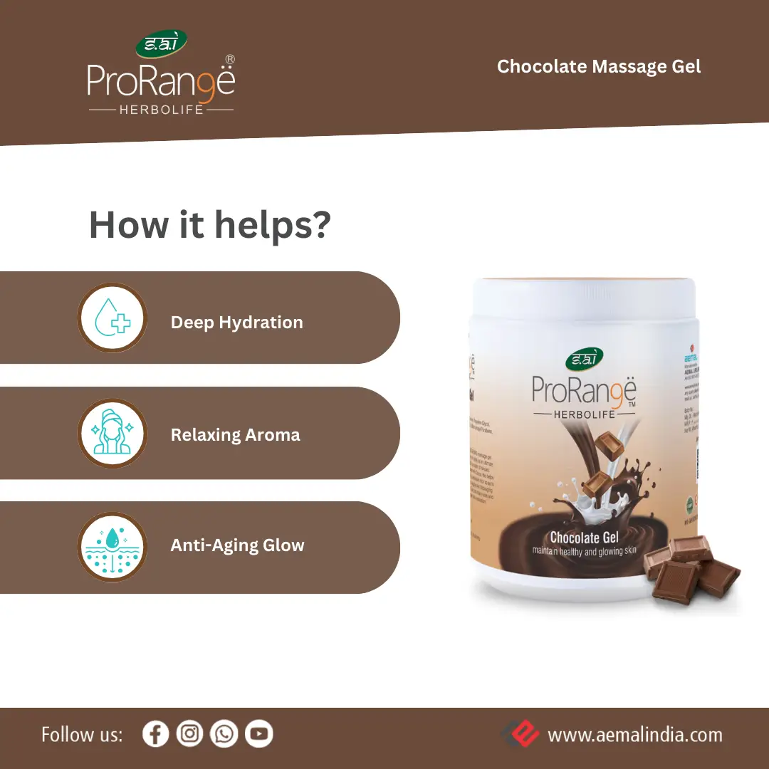 ProRange HERBOLIFE Chocolate MASSAGE Gel 900ml - Image 4