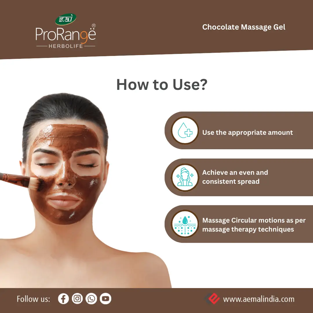 ProRange HERBOLIFE Chocolate MASSAGE Gel 900ml - Image 2
