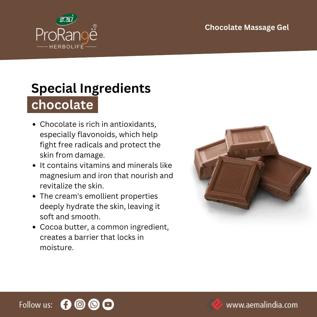 ProRange HERBOLIFE Chocolate MASSAGE Gel 900ml - Image 3